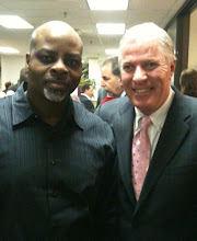 Kevin Cothran with UFCW 371 President Tom Wilkinson