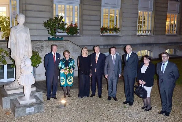 Duke Henri and Duchess Maria Teresa attended 90th anniversary reception of Biermans-Lapotre Foundation