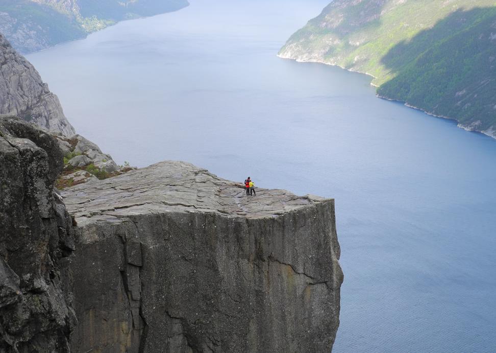 Universe Beauty: Preikestolen Cliff, Norway