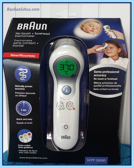 Braun No Touch & Forehead Thermometer NFT 3000