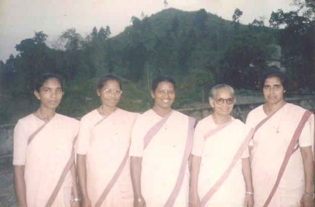 Sister Valsa John and her Colleagues