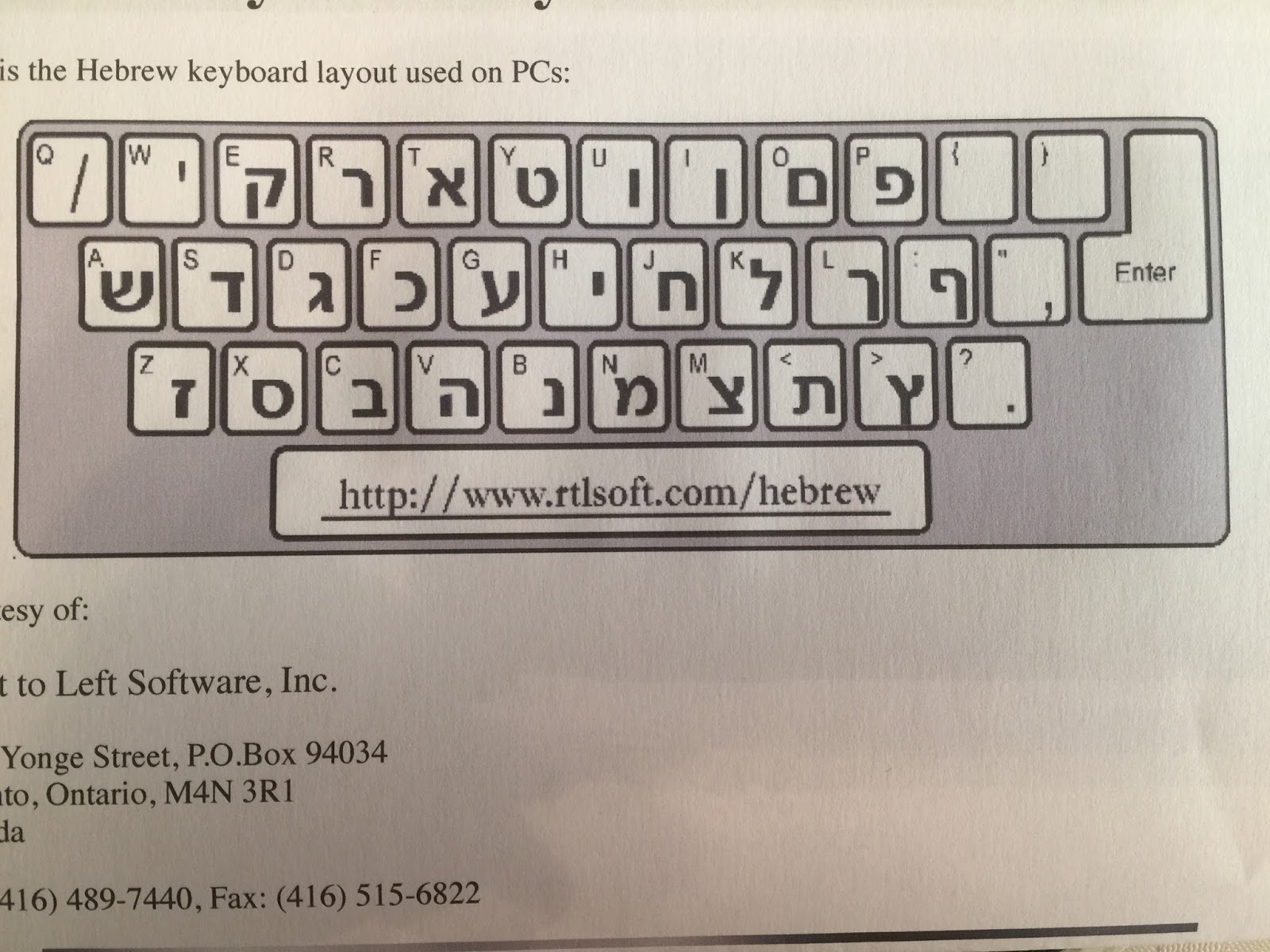 HEBREW KEYBOARD STICKER WITH BLACK LETTERING TRANSPARENT BACKGROUND