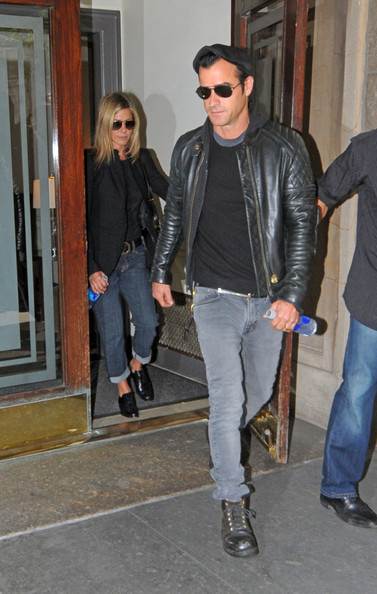 Jennifer Aniston and Justin Theroux Out and About in NYC