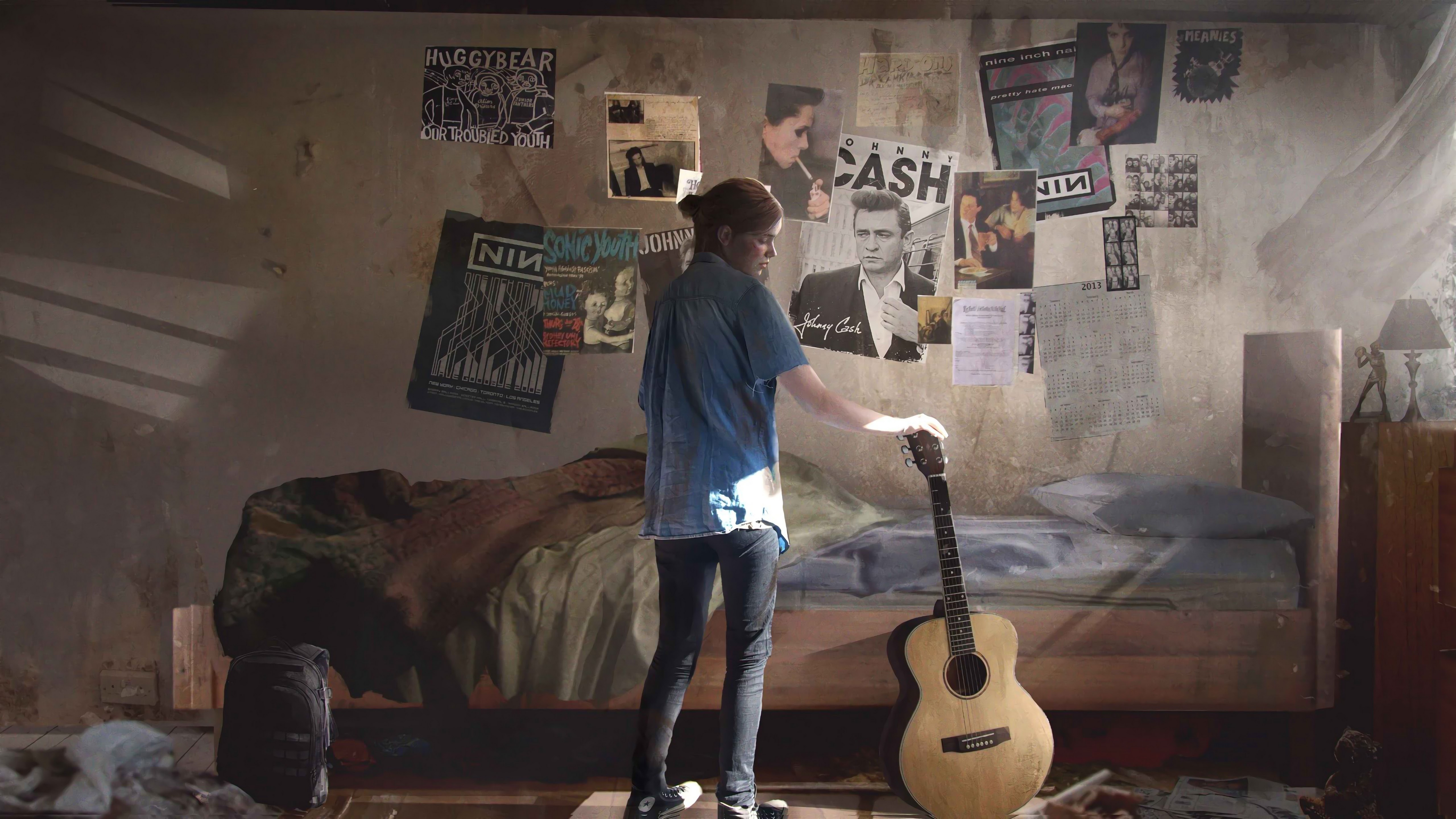 Ellie Guitar The Last of Us 2 4K Wallpaper #5.2208