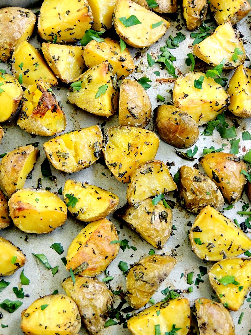 Crispy Rosemary Potato Bites Bobbi's Kozy Kitchen