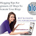Blogging Tips For Beginners: 25 Ways To Promote Your Blogs in 2018