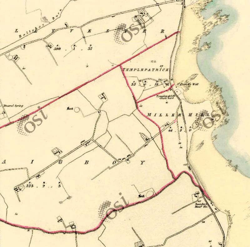 An Extract of Reflection Templepatrick Graveyard, Donaghadee, Co. Down