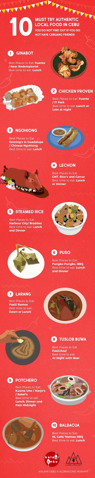 10 Must-Try Authentic Local Food in Cebu You do not Find Out if You do