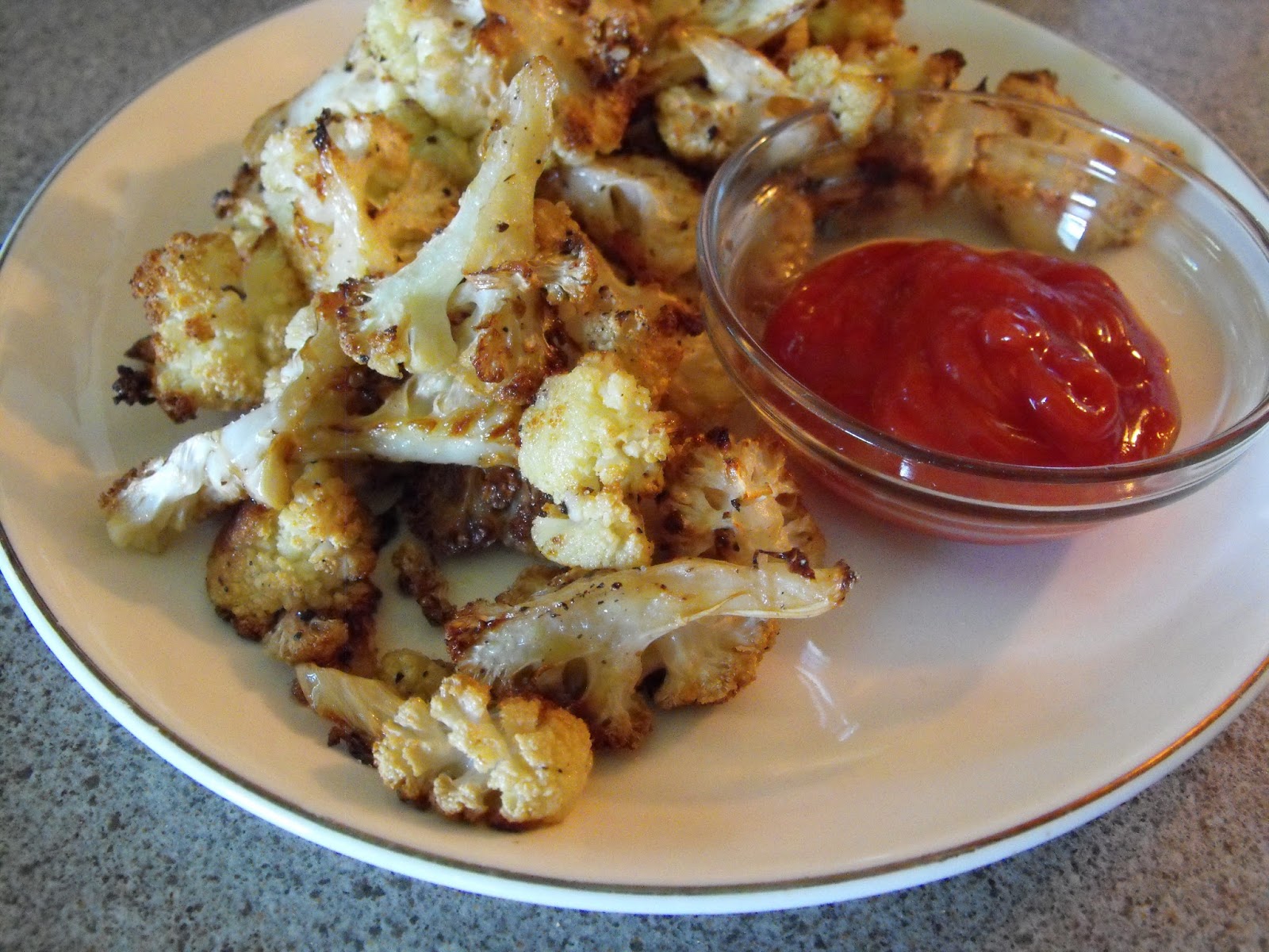 Smile for no reason Simple Recipe For Baked Cauliflower Fries