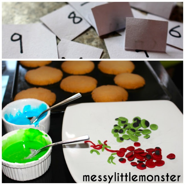 Monster Biscuit Maths Counting Activity