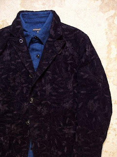 Engineered Garments "Bedford Jacket - Floral Emb. Corduroy" Fall/Winter 2015 SUNRISE MARKET