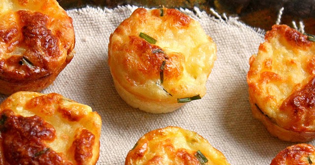 *Riches to Rags* by Dori: Mini Bisquick Quiches with Bacon, Onion and ...