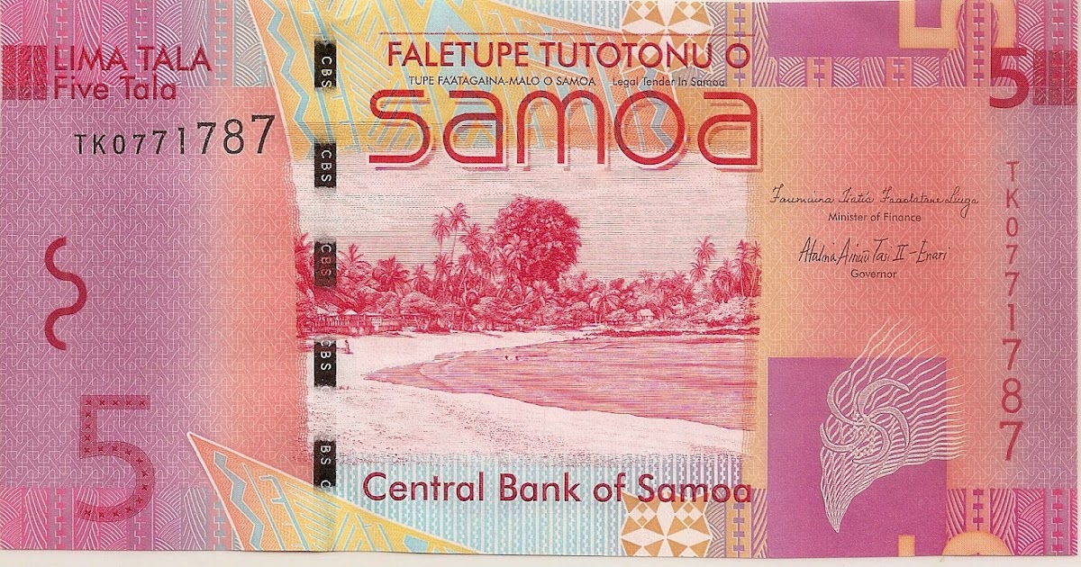 coins and more 137) Currency & Coinage of Samoa Tala (meaning “dollar”) and Sene (meaning “cent”) coins and more 137) Currency & Coinage of Samoa Tala (meaning “dollar”) and Sene (meaning “cent”)