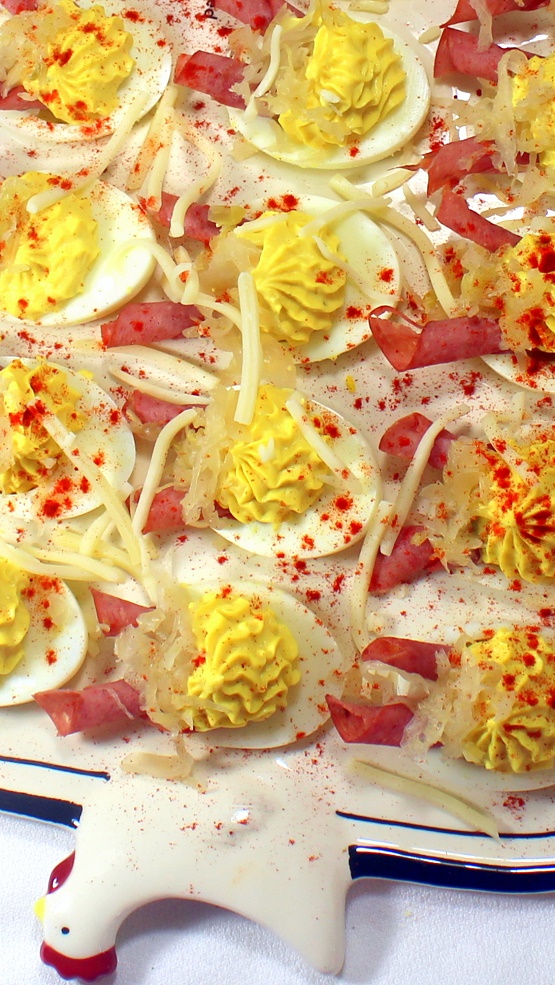 52 Ways to Cook Reuben Sandwich Style Deviled Eggs Corned Beef