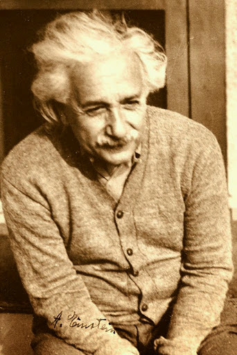 Albert Einstein at the Princeton University