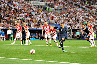 2018FIFAワールドカップ ロシア 決勝戦 フランス対クロアチア
