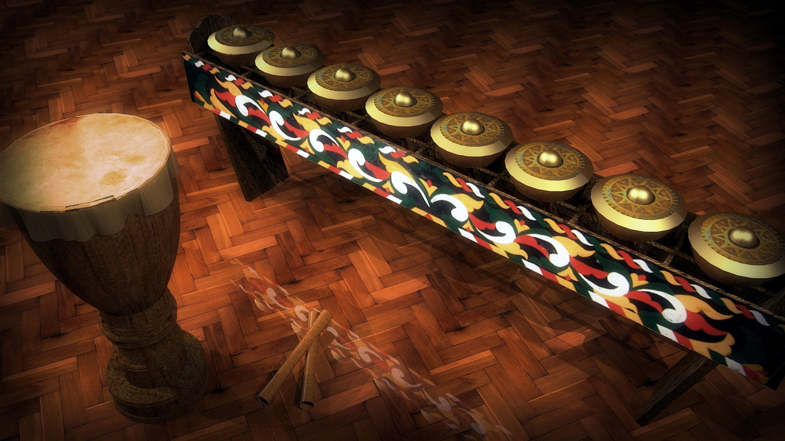 Kulintang Instrument