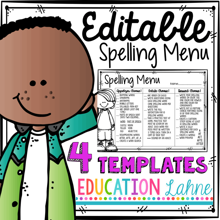 Dollar Spelling Test Template Education Lahne Editable Score Sheet Freebie I Attach These Slips Of Paper To My Spelling Menus For Easy Scoring Pas And Students Can Easily See Scores Posted At