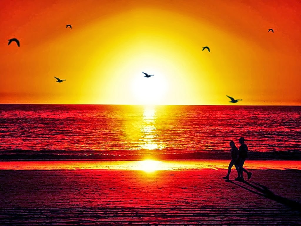 33+ Top Gambar Pemandangan Pantai Sunset Yang Mudah - Pemandangan