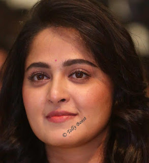 lore Actress Anushka Shetty Oily Face Closeup Pictures (2)
