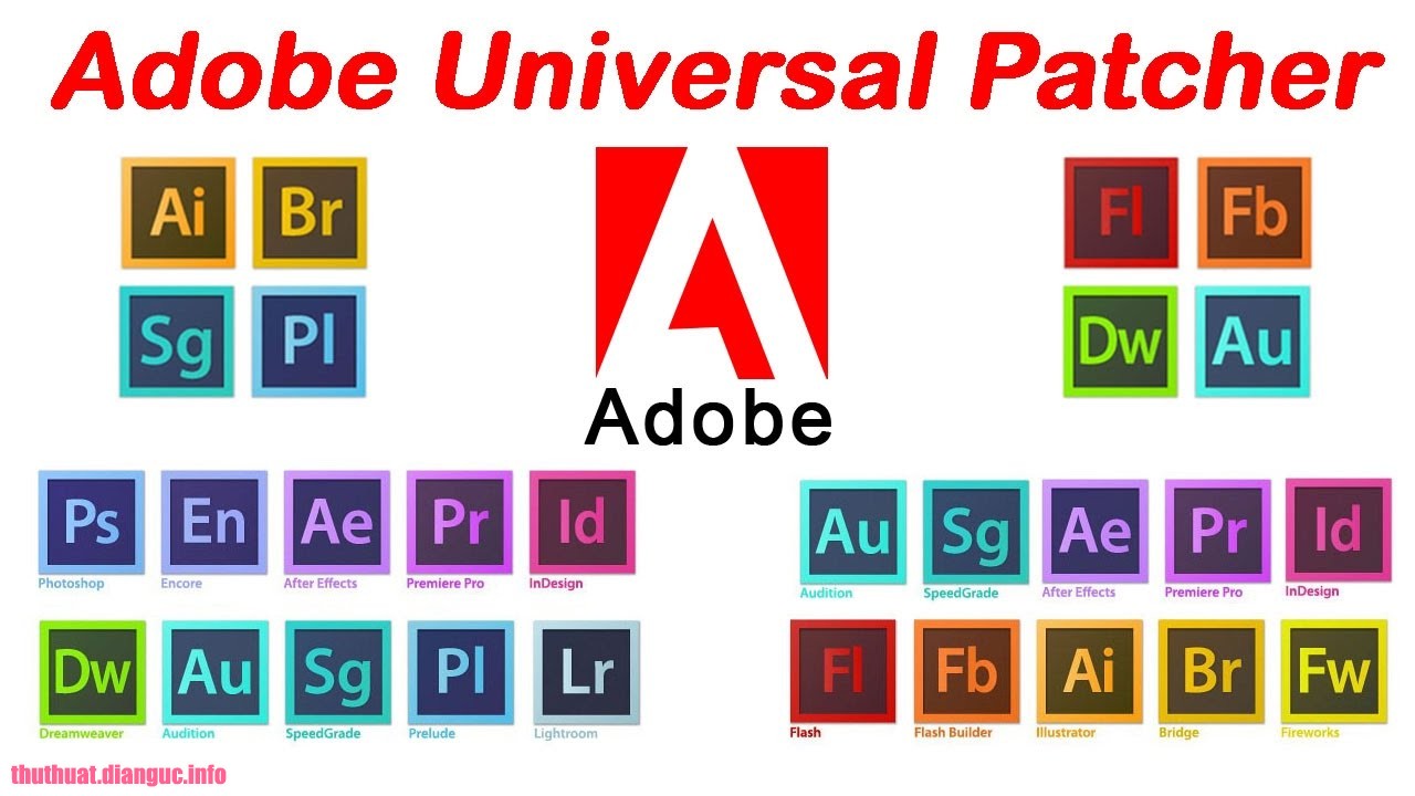 Phần mềm Universal Adobe Patcher v2.0 – Công cụ cr@ck Adobe