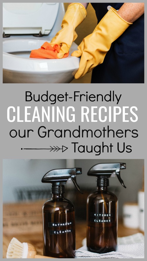 Budget-Friendly Cleaning Recipes Our Grandmothers Taught Us #homekeeping #cleaning #natural living