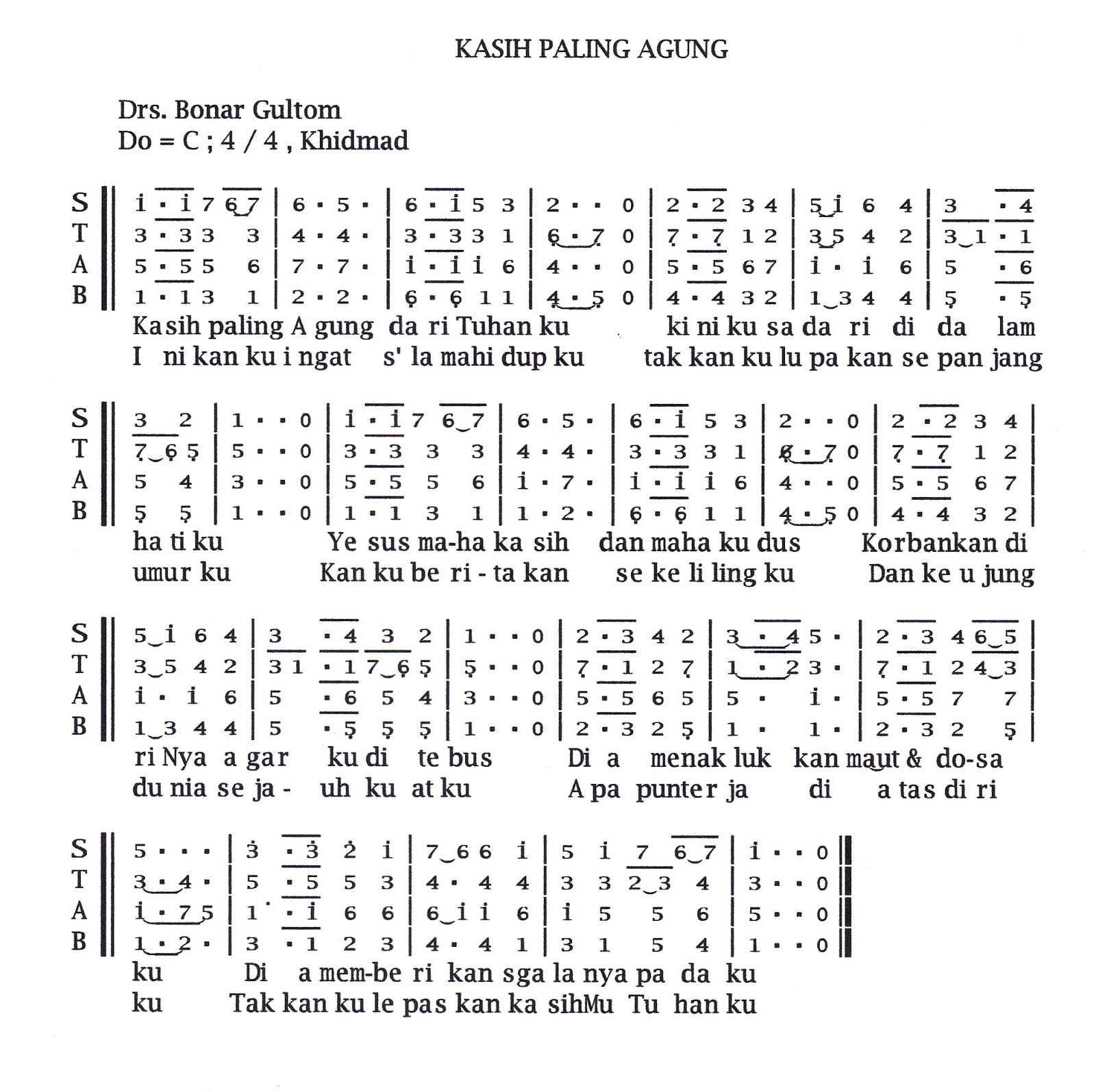 St Caecilia Choir Mkw: Kasih Paling Agung