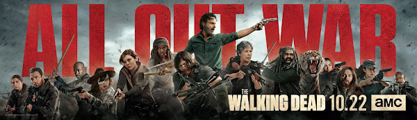 The Walking Dead season 8 key art - All Out War