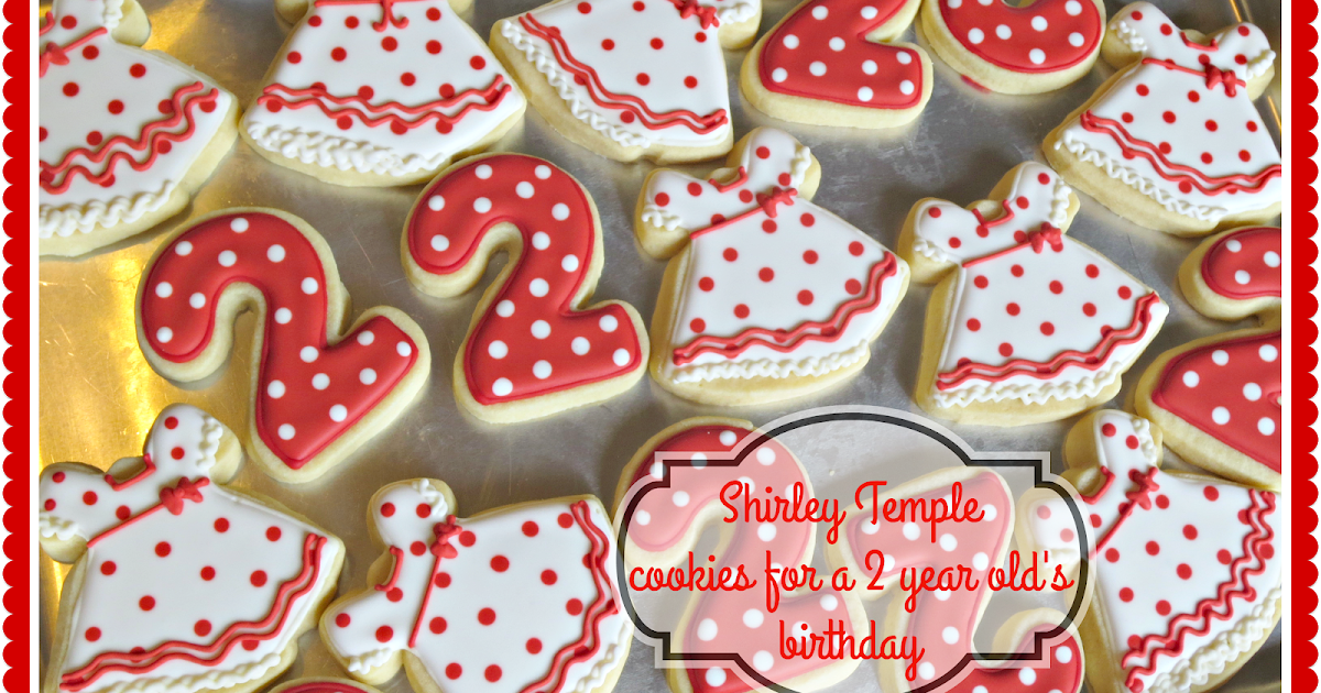 Shirley Temple Cookies