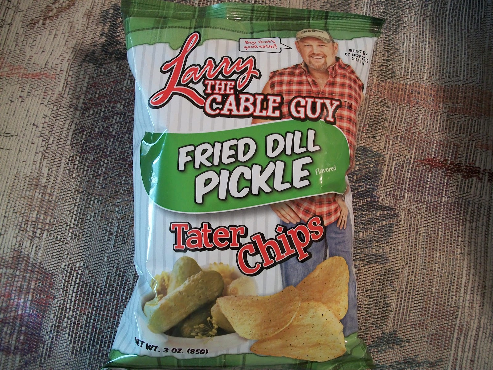 Cats, Kids and Crafts: Larry the Cable Guy Tater Chips - Larry The Cable Guy Chips For Sale