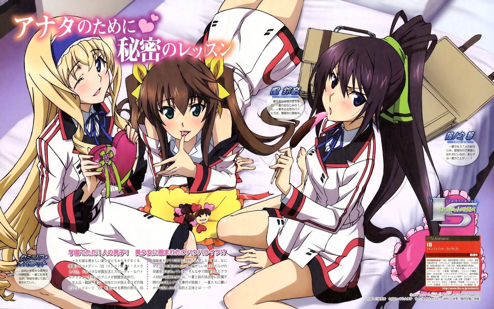 todo tipo de anime: Infinite Stratos