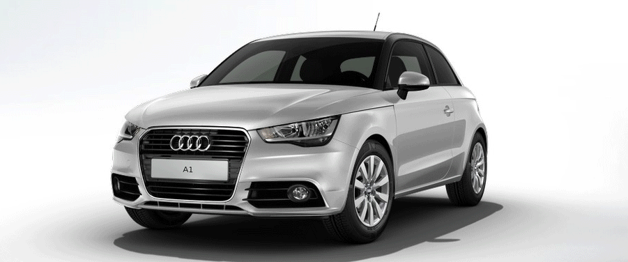 Front Comparison GIF between Audi A1 and Audi S1
