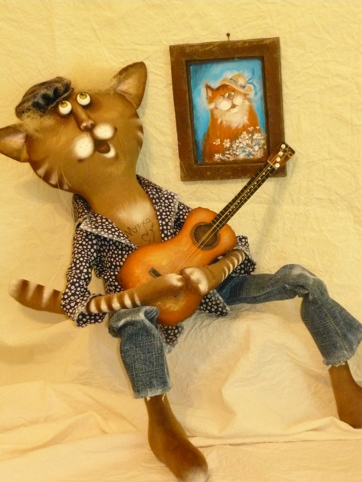 Лоскутная сказка: Мурка,ты мой Муреночек...