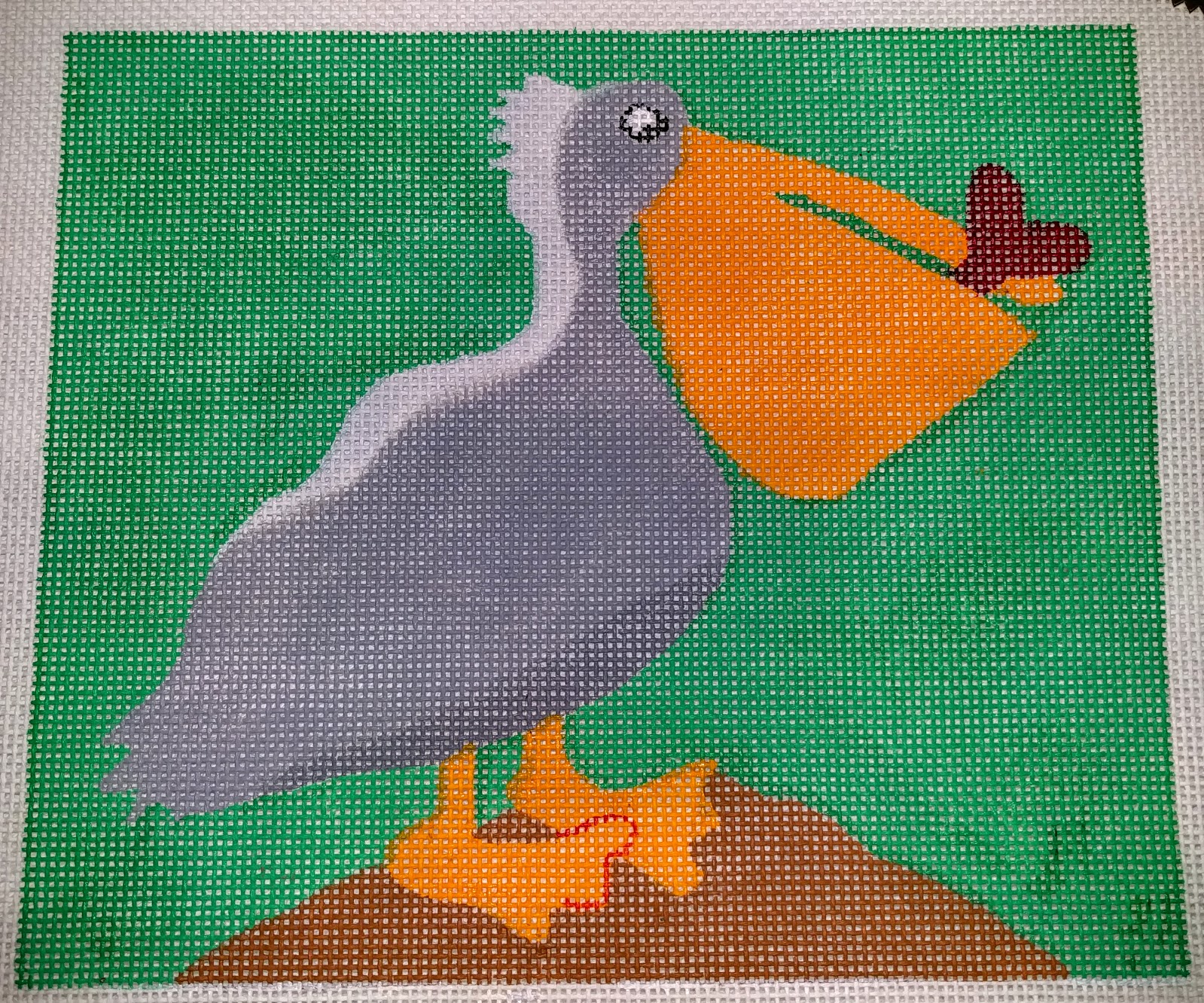 Waterweave Unique Needlepoint Canvases by Ellen Brown Star Tree