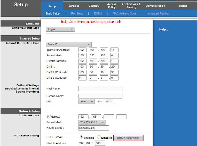 Cara Blok Client Dengan MAC Filter di Router Linksys E1200 Cara Blok Client Dengan MAC Filter di Router Linksys E1200