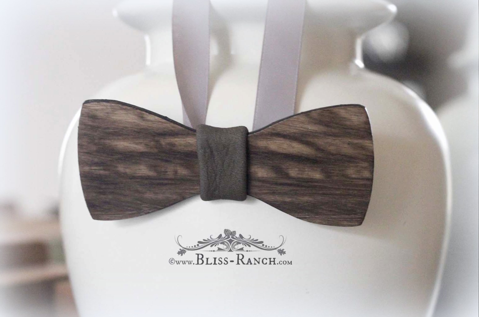 Bliss Ranch Wood Bow Ties Thrifty Style November