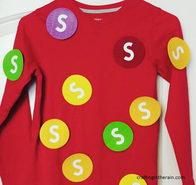 DIY Skittles Costume