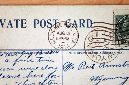 Medicine Hat Hospital Postcard Vintage