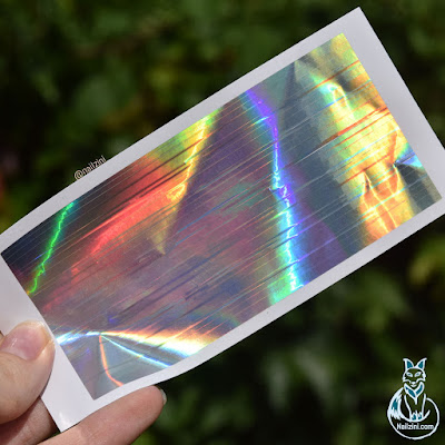 Holographic Shattered Glass Nail Art Nailzini Beauty BigBang