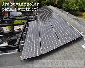 Solar Panels of Organizing Made Fun's home tour