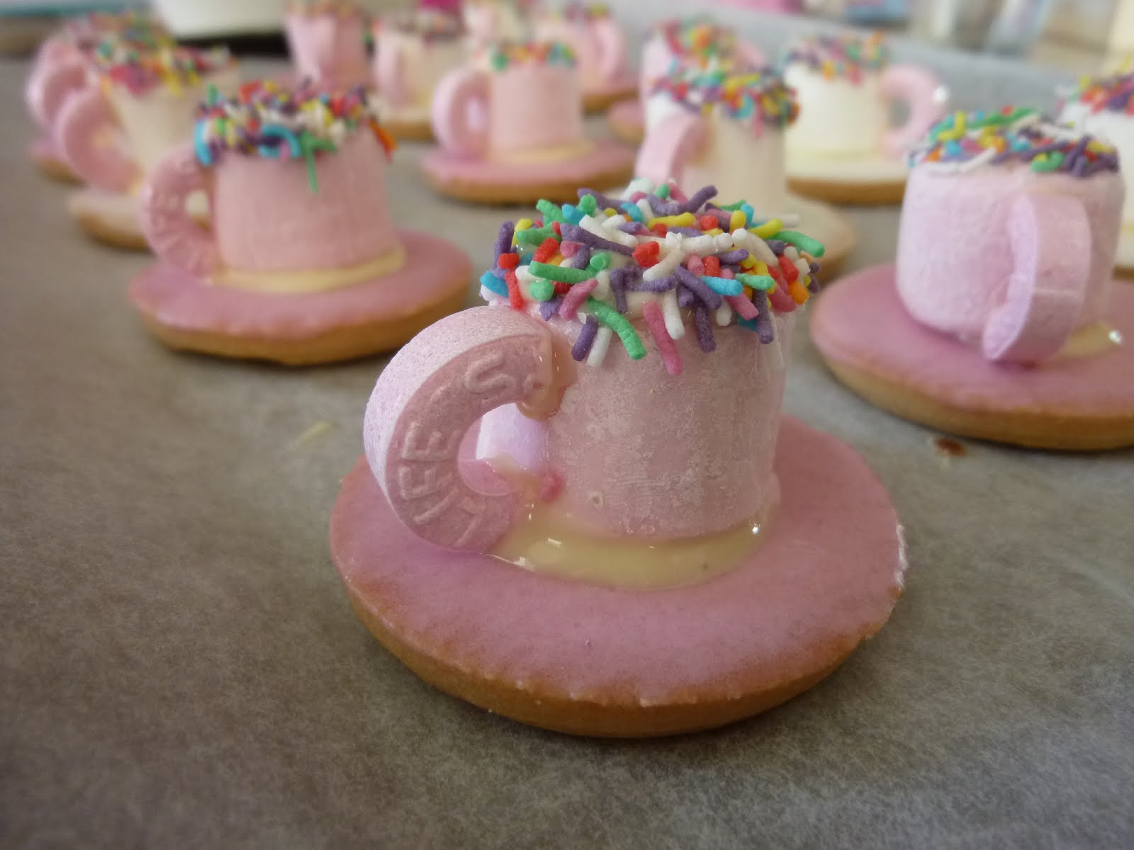 Meat, Three Veg and a Bottle of Wine Tic Toc Teacups (Let's Do The