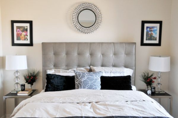 Dormitorios decorados en color plata | Ideas para decorar, diseñar y