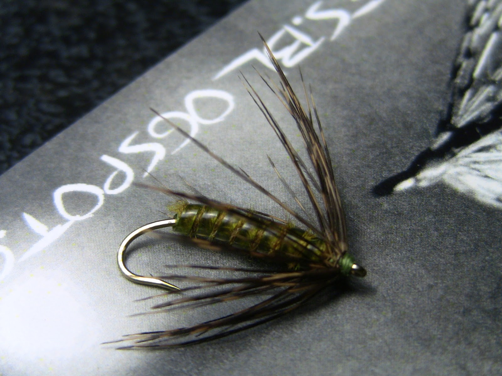 Tbar's Flies: Vinyl Rib Caddis soft hackle step by step