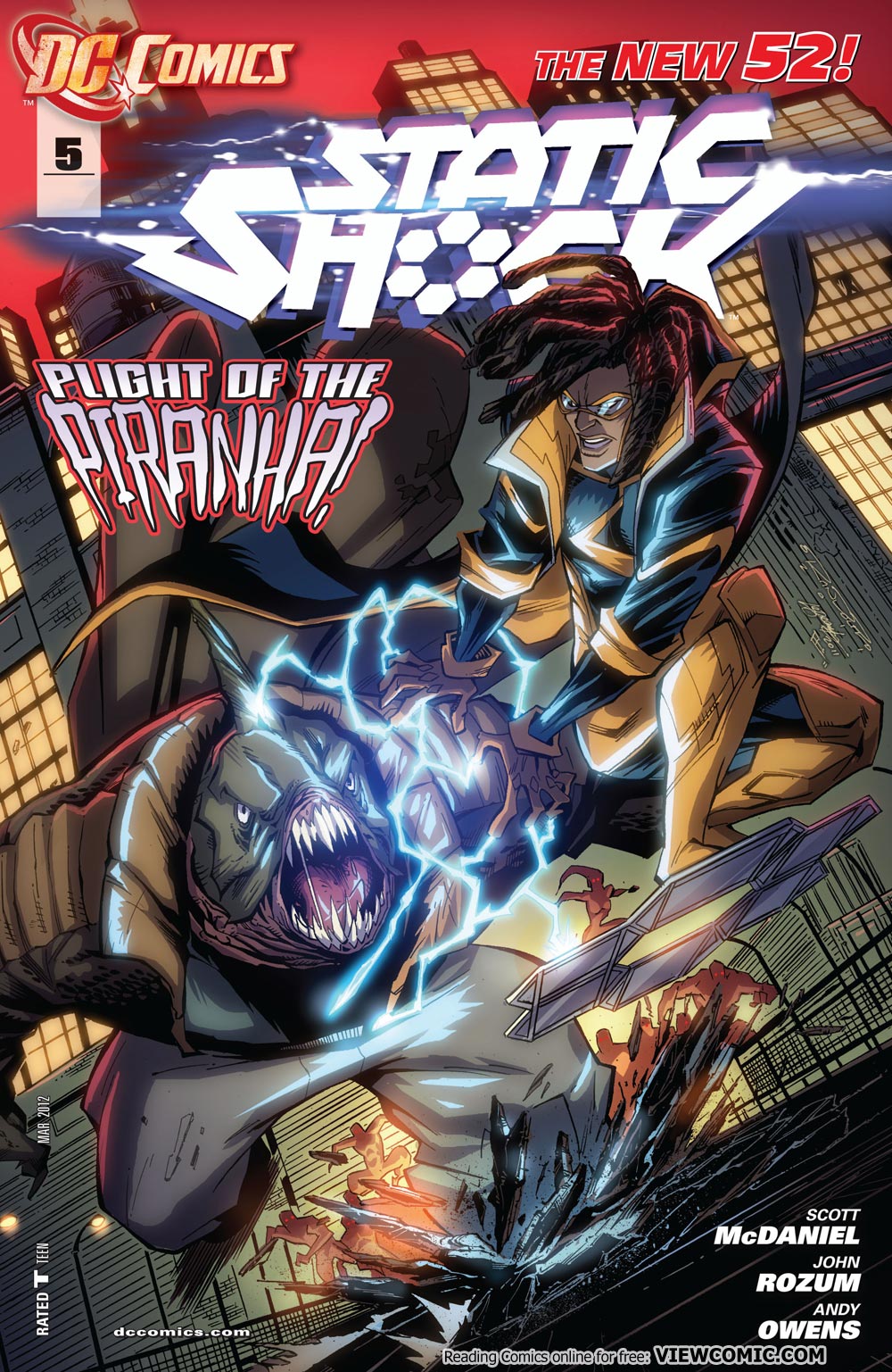 Static Shock chapter 5 page 1