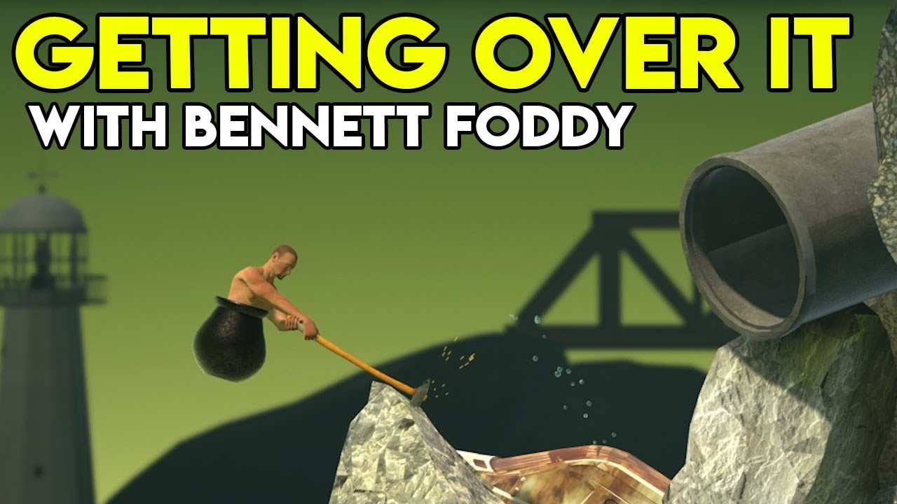 getting over it with bennett foddy end getting over it with bennett foddy end