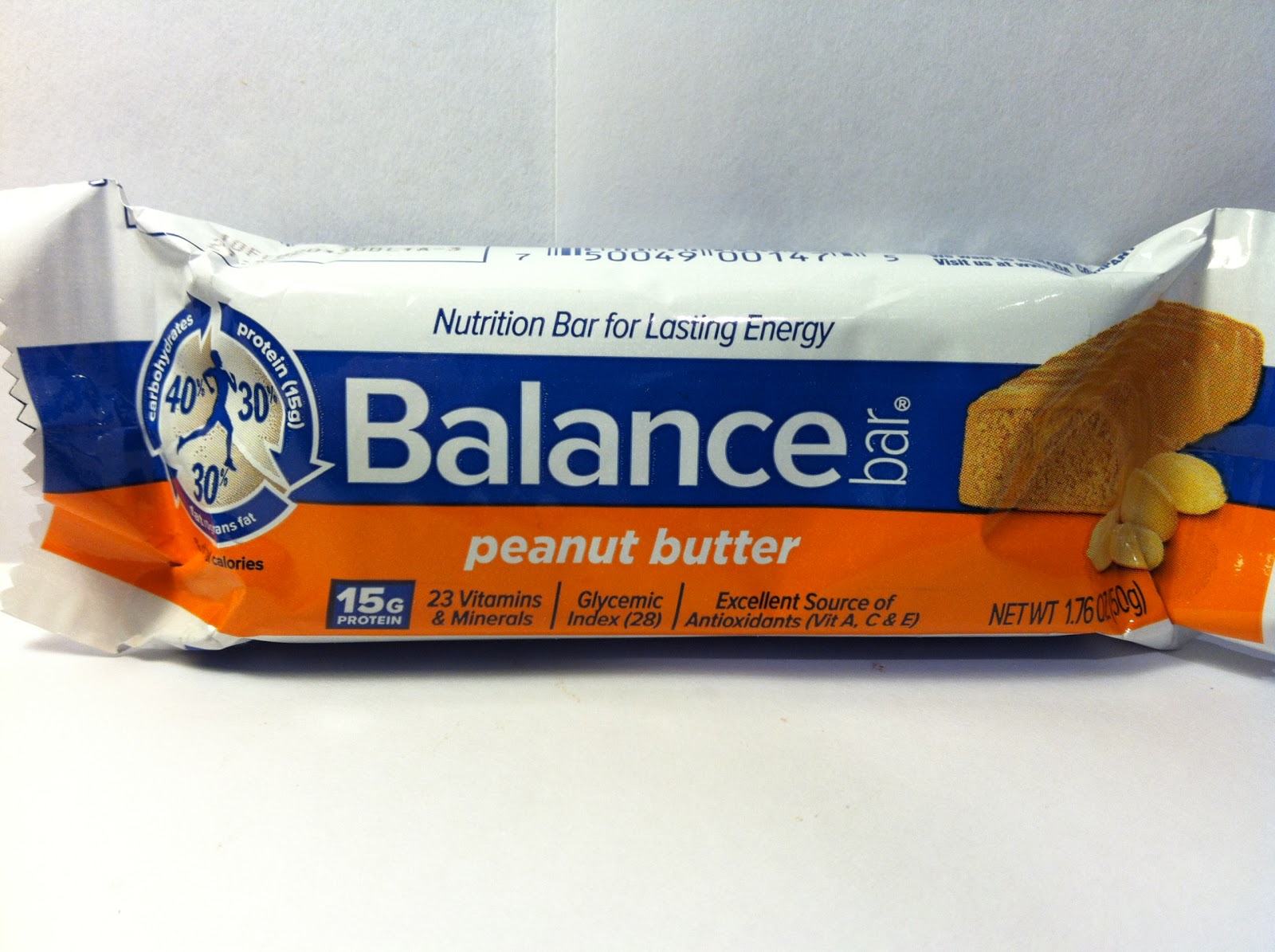 Crazy Food Dude Review Balance Bar Peanut Butter Bar