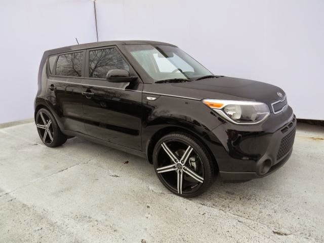 Shadow Black 2015 Kia Soul with 20' Inch Aftermarket Wheels... - THA