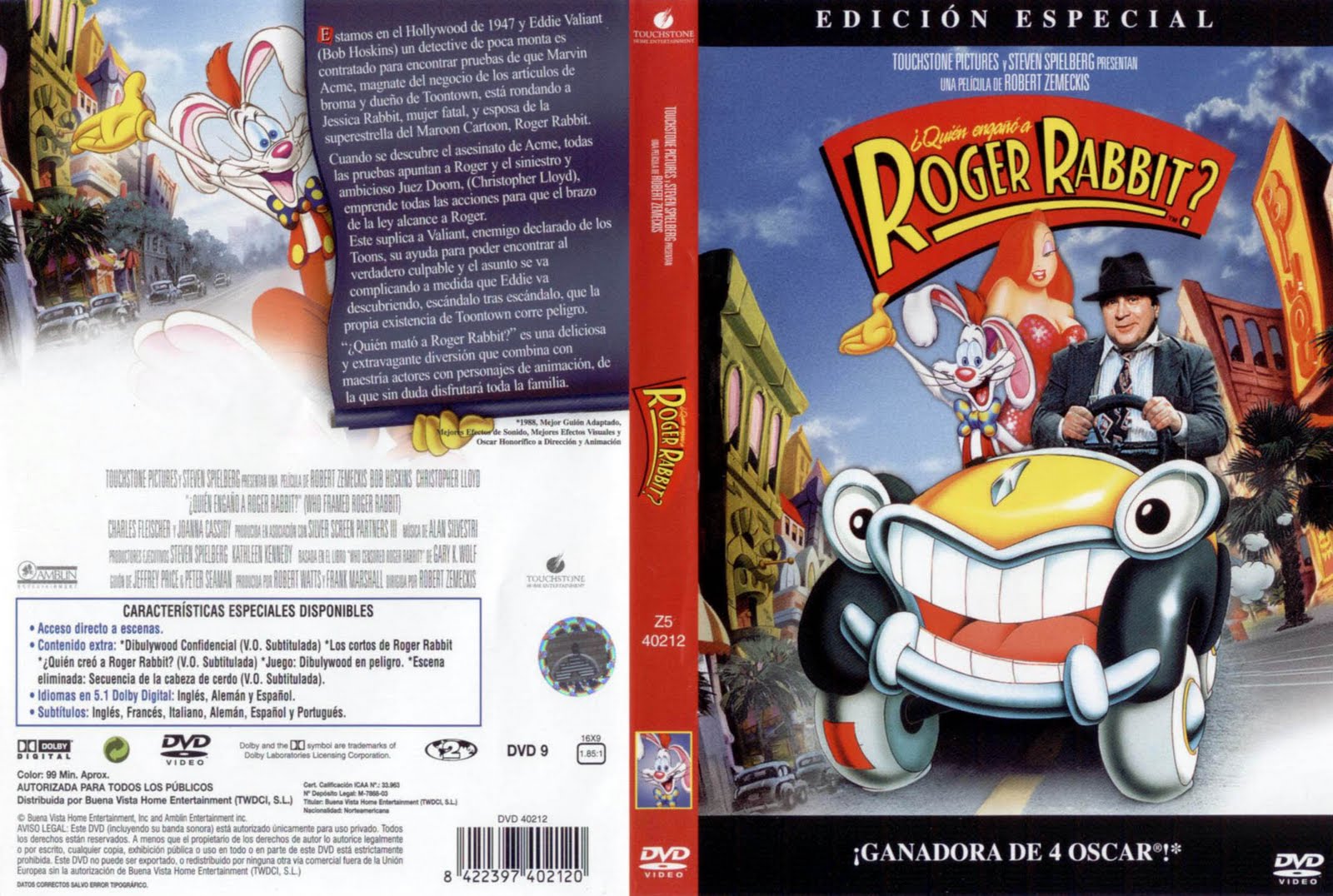 ¿ Quién Engañó a Roger Rabbit ? (1988) » Descargar y ver online