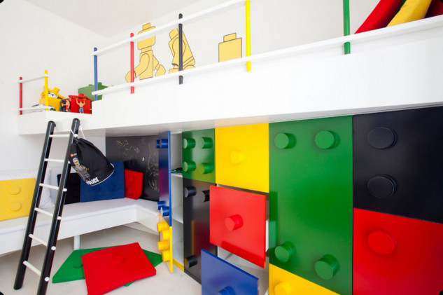 креативные варианты дизайна детской комнаты фото