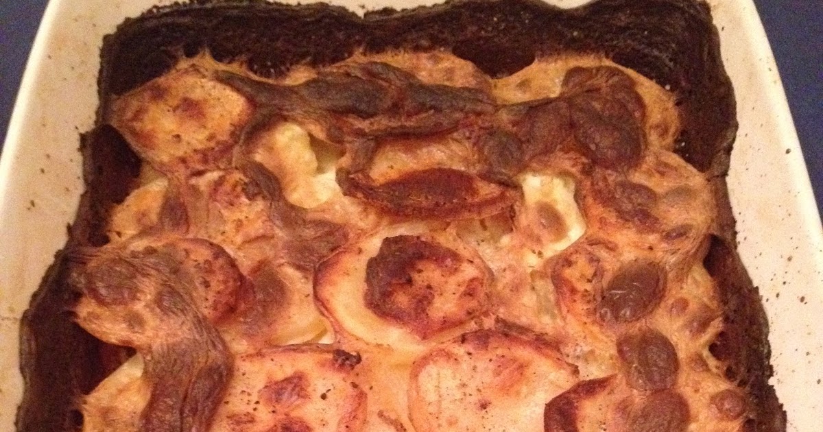 Brunch etc.: Steak with porcini mushroom cream sauce and pommes dauphinoise